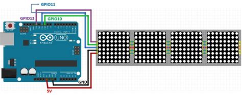 Max7219 Led Matrix Display Arduino Tutorial 4 Examples Vlrengbr