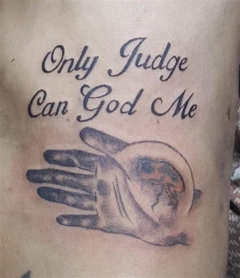 Lista Foto Only God Can Judge Me Tattoo El Ltimo
