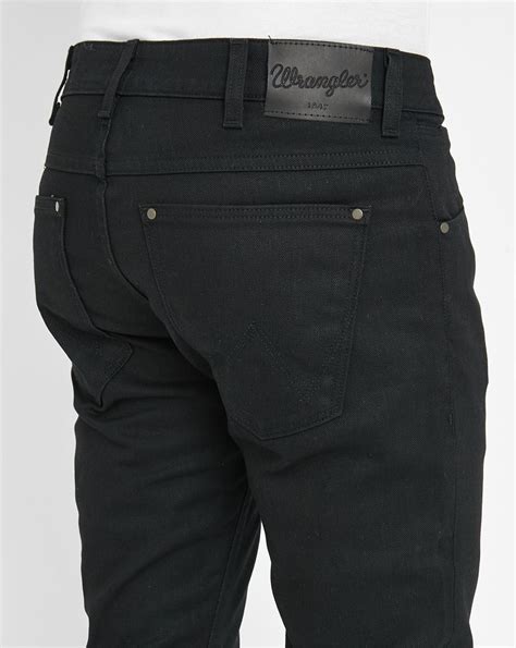 Wrangler Black Jean Shorts For Men