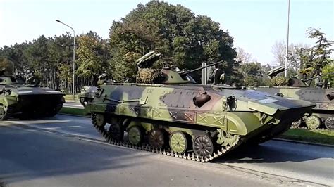 Serbian Military Apcs Bvp M 80 M 84 Main Battle Tanks Youtube