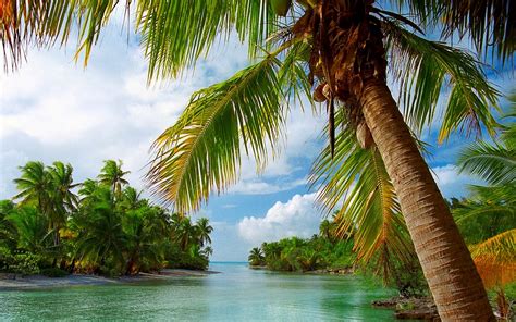 fondos de pantalla paisaje mar naturaleza nubes playa isla laguna verano selva caribe