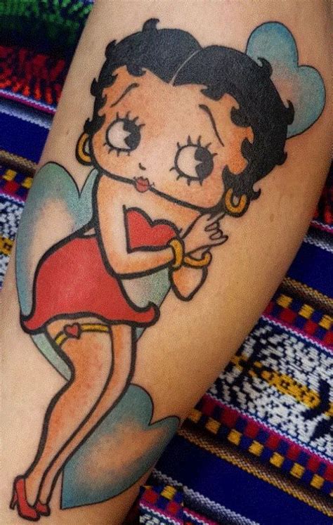 Betty Boop Tattoos Pepe Le Pew Horror Themes Tattoo Designs And