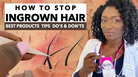 How To Stop Ingrown Hairs And Razor Bumps From Waxing And Shaving Treatments And Products Black