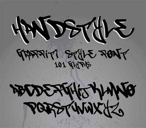Graffiti Handstyle Font The Expert