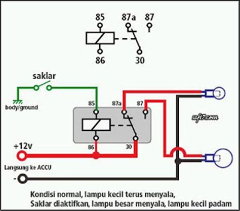 5 Pin Relay Wiring Diagram 87a Diagrams Resume Templa