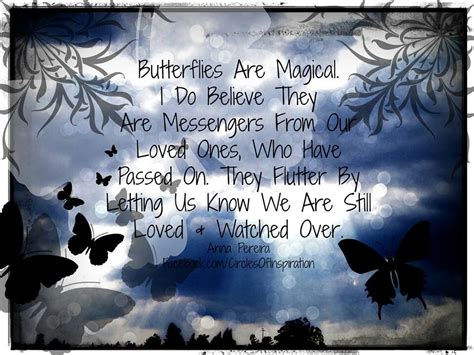 Butterflies Flying In The Sky With A Quote Written On It That Reads