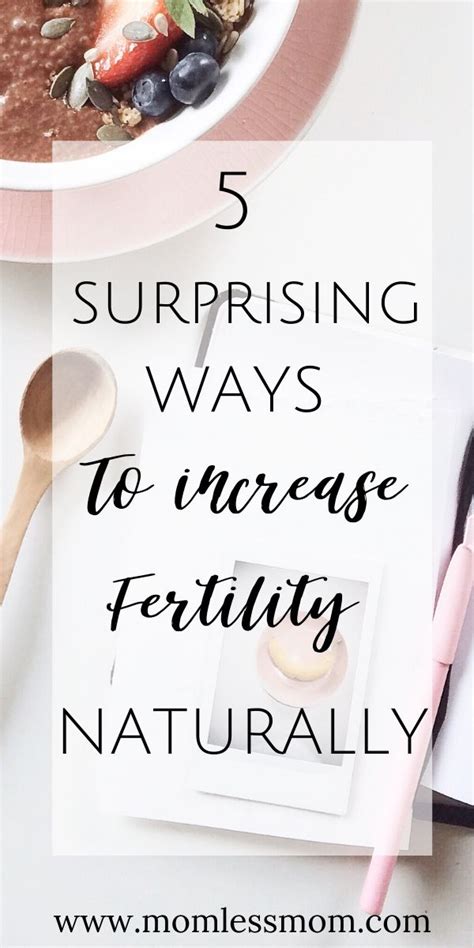 Natural Ways To Increase Fertility Artofit