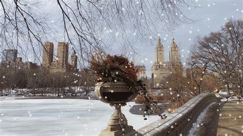 Central Park New York City Let It Snow Let It Snow Let It Snow