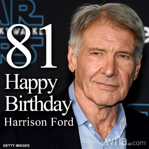 Happy Birthday Harrison Ford 🥳 The Wfla News Channel 8