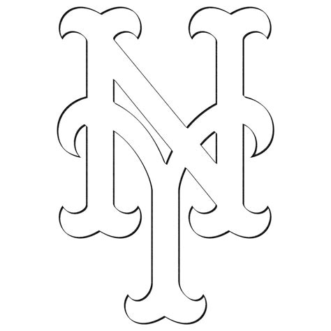 Mets Logo Stencil