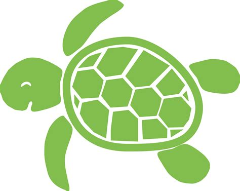 Cricut Silhouette Turtle Svg Dxf Die Cutter Template Craft Supplies