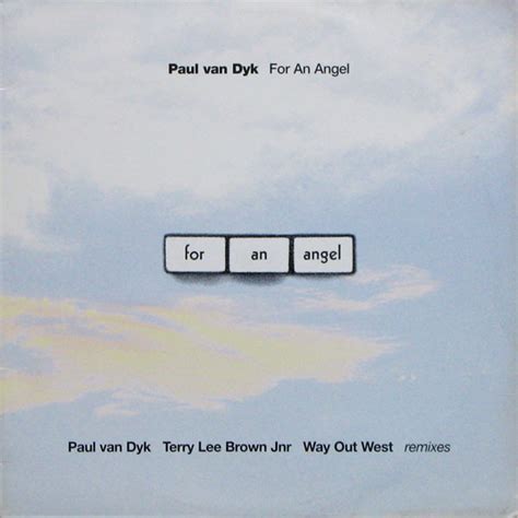 Paul Van Dyk For An Angel Releases Discogs