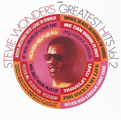 Stevie Wonders Greatest Hits Volume 2 Uk