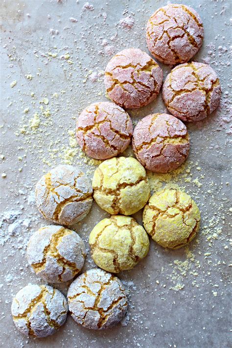 We wanted to make these these almond flour cookies more festive, similar to christmas sugar cookies. Flourless Soft Almond Cookies (Pasticcini di Mandorle) - The Monday Box