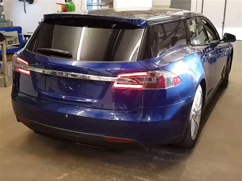 Behold The First Ever Working Tesla Model S Shooting Brake Carbuzz
