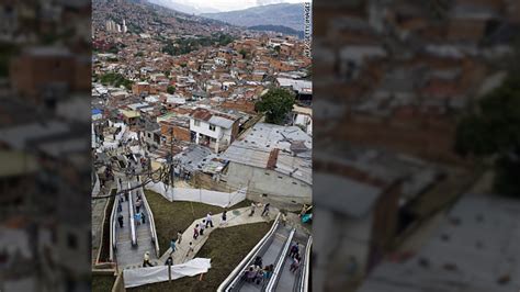Giant Escalators Help Poor In Medellin Colombia This Just In Cnn