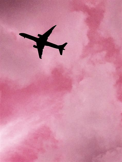 Airplanes Colors Pink Pink Grunge Pink Aesthetic Pastel Pink