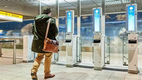 Schiphol Trials Biometric Boarding Passenger Self Service