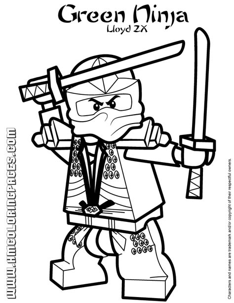 You can use our amazing online tool to color and edit the following lego ninjago coloring pages lloyd. Green Ninjago Lloyd ZX Coloring Page | 시도해 볼 프로젝트 ...