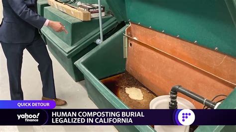 California Legalizes Human Composting Burials Youtube