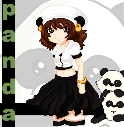 Cute Panda Girl Chibi By Lindsay711 On Deviantart