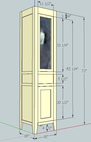 Our fremont linen cabinet boasts the elegant molding our fremont linen. Diy Linen Cabinet Plans - WoodWorking Projects & Plans
