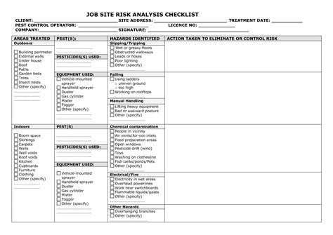 14 Job Analysis Template Worksheet Worksheeto Com