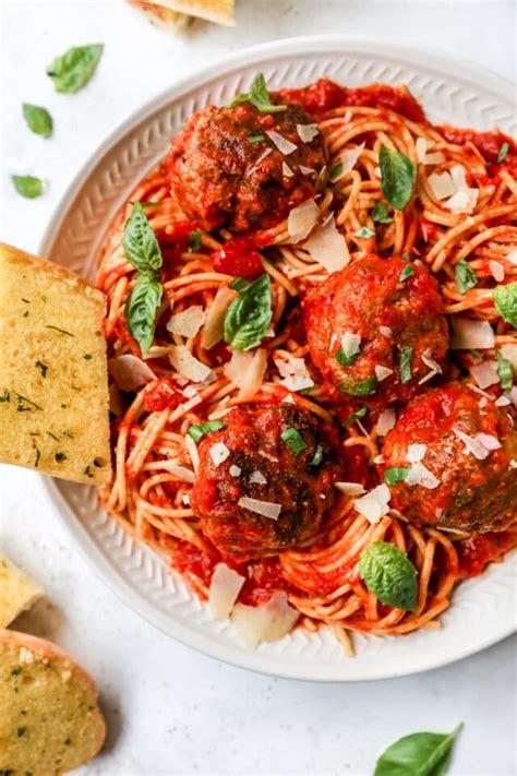 Best Ever Spaghetti And Meatballs Recipe Video Kims Cravings