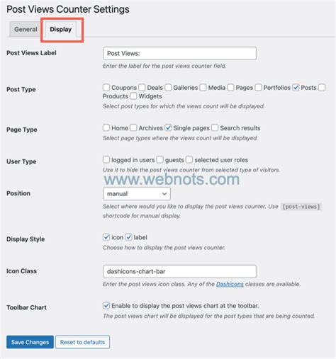 How To Show Number Of Post Views In Wordpress Webnots