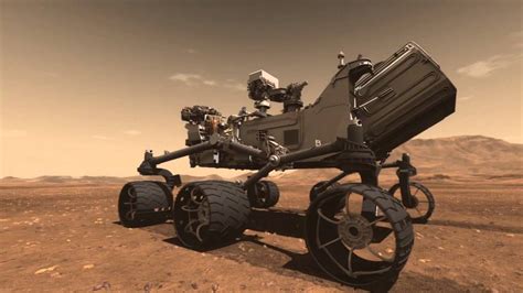 Mars Science Laboratory Curiosity Rover Animation Youtube