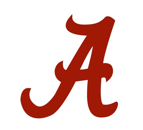 University of Alabama SVG Logo Eps Dxf Jpg