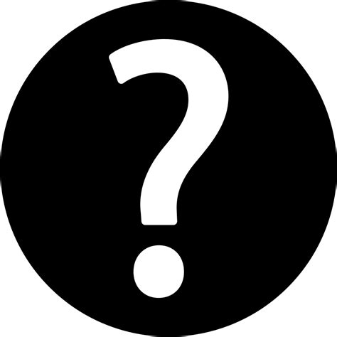 Question Mark In A Circle Svg Png Icon Free Download