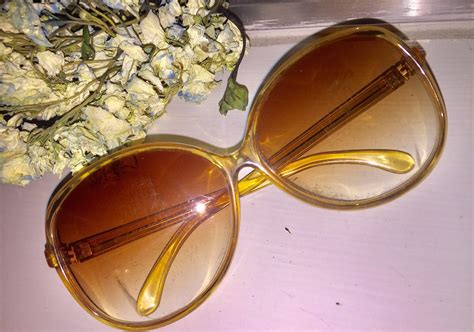 Vintage 70 S Amber Sunglasses