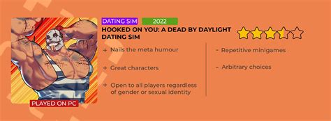 Hooked On You A Dead By Daylight Dating Sim Review Hooked Line And