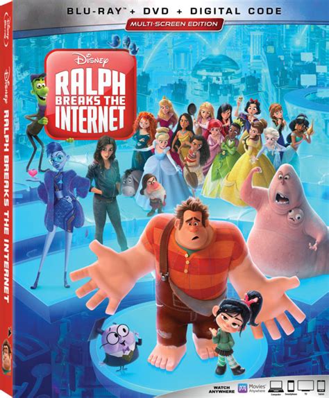 Ralph Breaks The Internet Ganha Acesso Em Blu Ray And Dvd Fontoura
