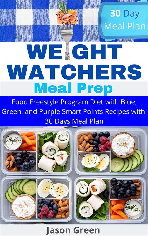Weight Watchers Meal Prep Food Freestyle Program Diet With Blue Green