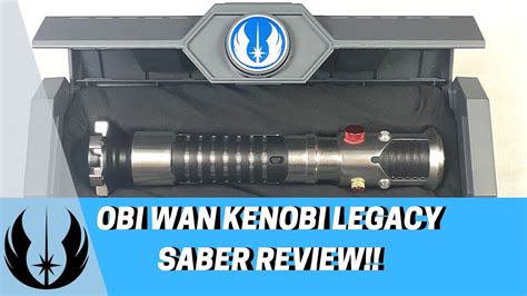 Star Wars Galaxys Edge Obi Wan Kenobi Legacy Lightsaber Review Youtube