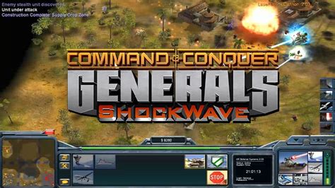 Command And Conquer Generals Shockwave 12 Gameplay 2017 Youtube