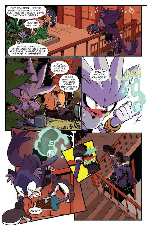 Four New Preview Pages Released For Idw Sonic The Hedgehog 64 Sonic