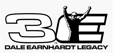 Dale Earnhardt Logo Black And White Hd Png Download Transparent Png