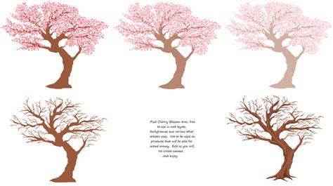 Cherry Blossom Pixel Trees By Cherieosaurus On Deviantart