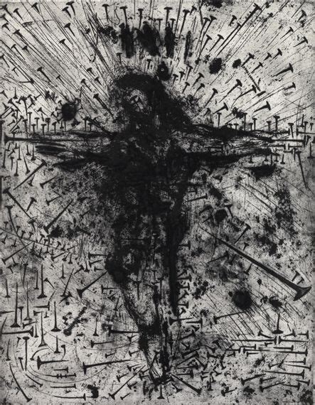 Artwork By Salvador Dalí Crucifixion Made Of Drypoint And Etching