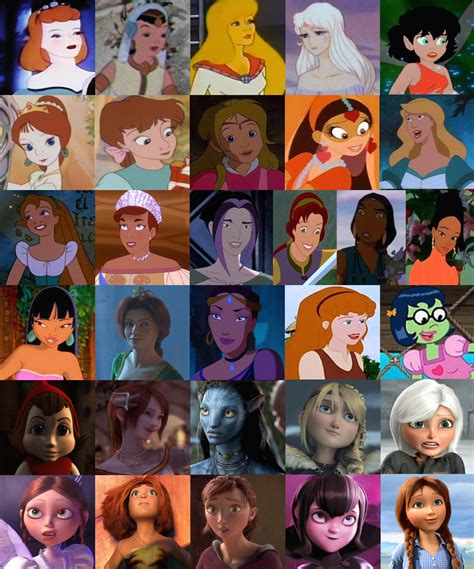 Albums 93 Wallpaper Female Disney Characters List With Pictures Latest