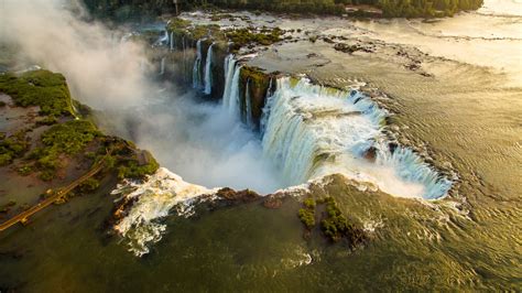 Devils Throat Iguazu Falls Drone Photography