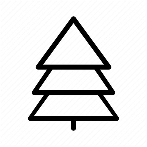 Christmas Tree Nature Pine Garden Wood Icon Download On Iconfinder