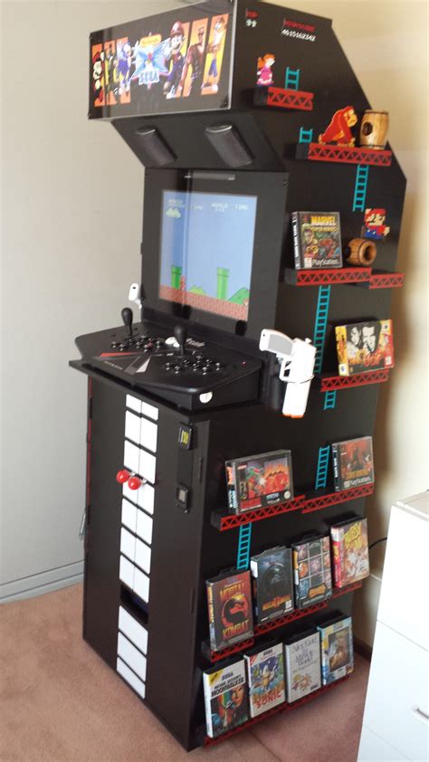My Custom Arcade Cabinet Game Room Furniture Video Game Rooms Arcade Room