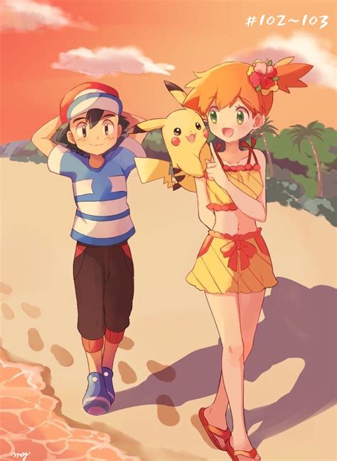 Pikachu Ash Ketchum Serena And Miette Pokemon And More Drawn By My