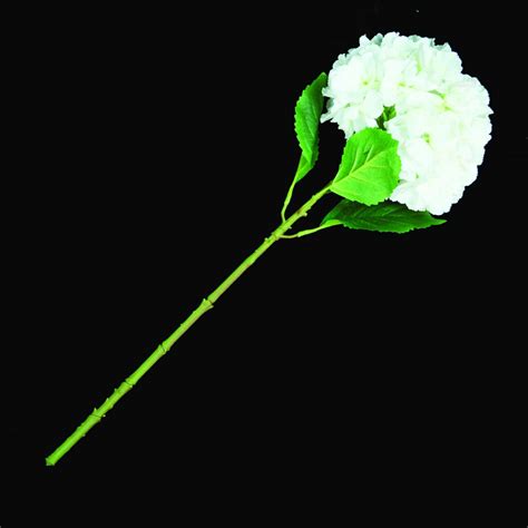 White Artificial Hydrangea Realistic Wholesale Artificial Flowers