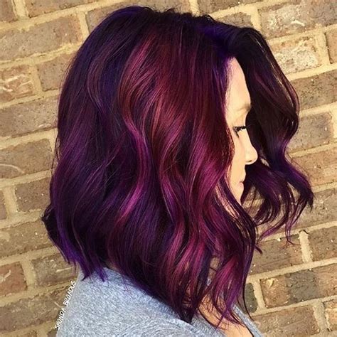There are cases when dark purple hair coloring is not an option. 35 Bold and Provocative Dark Purple Hair Color Ideas