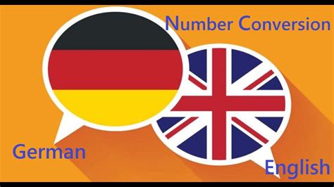 Learn German Lesson 5 How To Convert Numbers From German To English